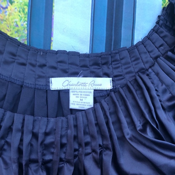 🛍$1 Add on!🛍 Black medium top - Charlotte Russe - Picture 6 of 6